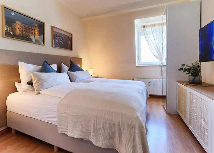 דירה Marx - Zentrales & Geraeumiges Fuer Bis Zu 6 Personen - 2 Schlafzimmer Mit Tv, Wlan & Waschmaschine